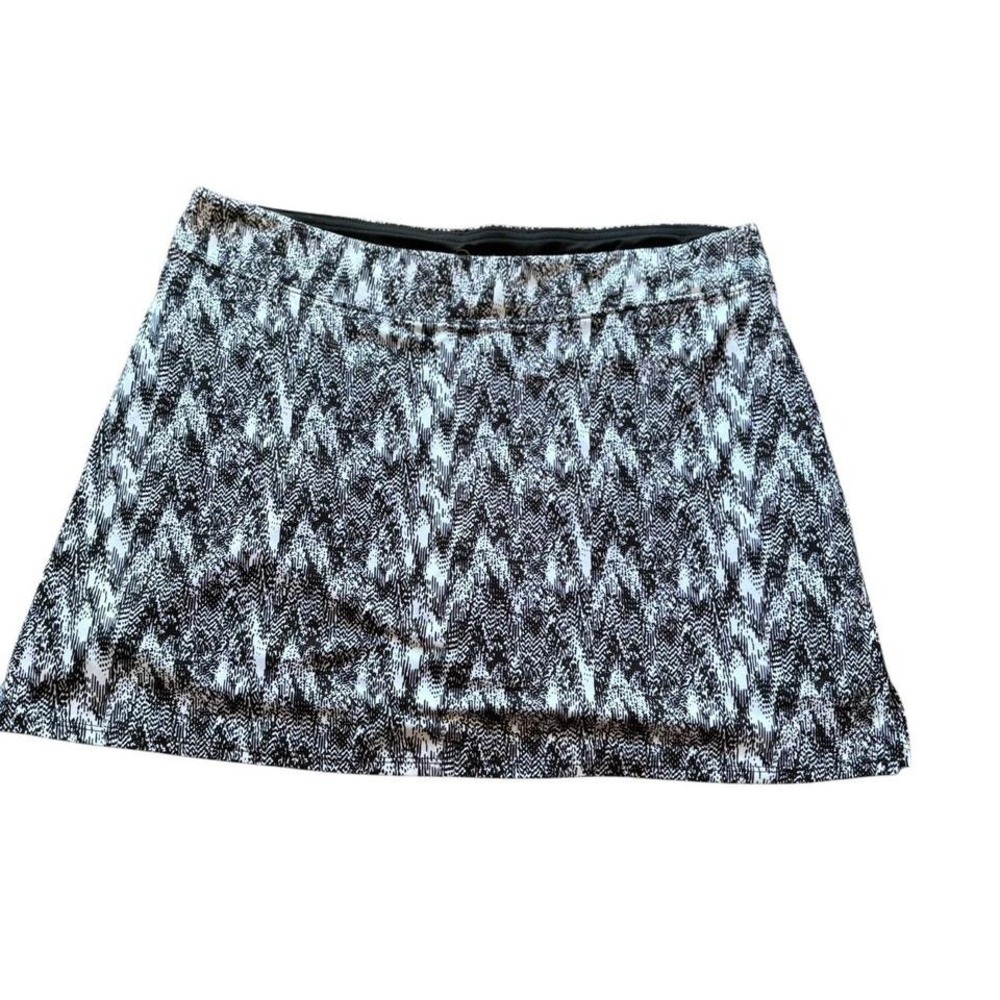 Tranquility Colorado‎ Skort Athletic Golf Activewear Black White Medium